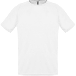 Футболка унисекс Sporty 140 белая, размер XXS