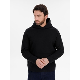 Худи оверсайз унисекс Snuggie, черное, размер XS/S