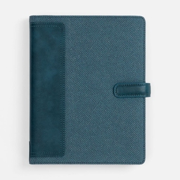 Ежедневник-органайзер Twill, недатированный, синий