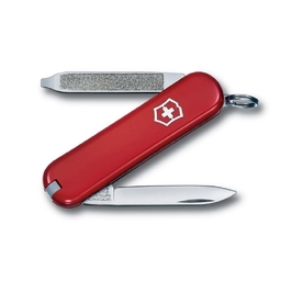 Нож-брелок VICTORINOX Escort, 58 мм, 6 функций, красный
