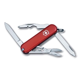 Нож-брелок VICTORINOX Rambler, 58 мм, 10 функций, красный