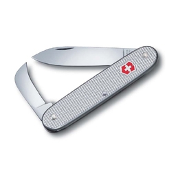 Нож перочинный VICTORINOX Pioneer, 93 мм, 2 функции, алюминиевая рукоять, серебристый