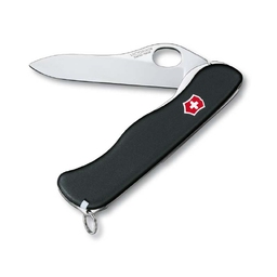 Нож перочинный VICTORINOX Sentinel Clip, 111 мм, 5 функций, с фиксатором лезвия, чёрный