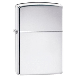 Зажигалка ZIPPO Armor™ c покрытием Глянцевый хром | High Polish Chrome, латунь/сталь, серебристая, 38x13x57 мм