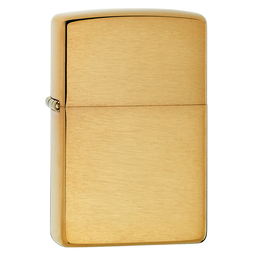 Зажигалка ZIPPO Armor™ с покрытием матовая латунь | Brushed Brass, латунь/сталь, золотистая, матовая, 38x13x57 мм