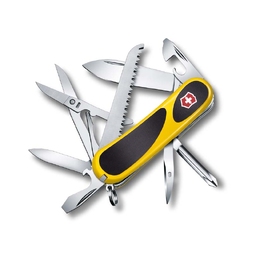 Нож перочинный VICTORINOX EvoGrip 18, 85 мм, 15 функций, жёлтый с чёрными вставками