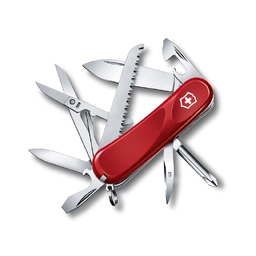 Нож перочинный VICTORINOX Evolution 18, 85 мм, 15 функций, красный