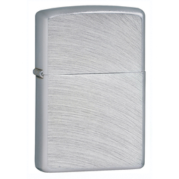 Зажигалка ZIPPO классическая хромированная с дугообразным узором | Classic Chrome Arch, латунь/сталь, серебристая, матовая, 38x13x57 мм