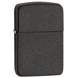 Зажигалка ZIPPO Реплика 1941 года с черным покрытием с кракелюром | 1941 Replica Black Crackle, латунь/сталь, черная, матовая, 38x13x57 мм