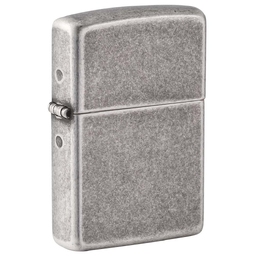 Зажигалка ZIPPO Armor® c античным серебристым покрытием | Antique Silver, латунь/сталь, серебристая, 38x13x57 мм