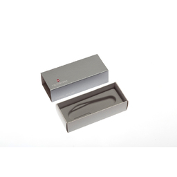 Коробка для ножей VICTORINOX 91 мм толщиной 6-7 уровней (1.6795, 1.7775.T), картонная, серебристая