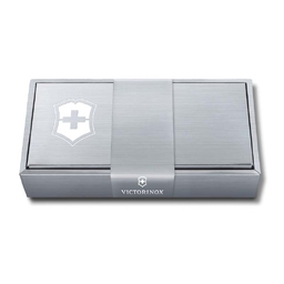 Подарочная коробка VICTORINOX для ножей 84-91 мм толщиной до 5 уровней, картонная, серебристая