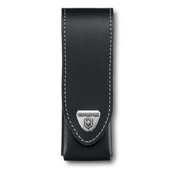 Чехол на ремень VICTORINOX для ножей 111 мм толщиной до 3 уровней, кожаный, чёрный