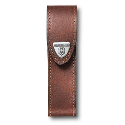 Чехол на ремень VICTORINOX для ножей 111 мм толщиной 2-4 уровня, кожаный, коричневый