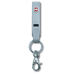 Подвеска на ремень VICTORINOX "Multiclip", с карабином и кольцом для ключей, металлическая
