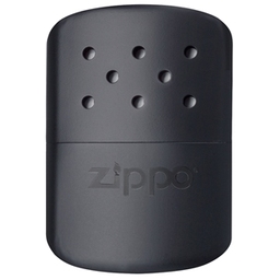 Каталитическая грелка ZIPPO, алюминий с покрытием, чёрная, матовая, на 12 ч, 66x13x99 мм