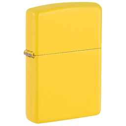 Зажигалка ZIPPO классическая с покрытием цвета подсолнуха | Classic Sunflower, латунь/сталь, желтая, глянцевая, 38x13x57 мм