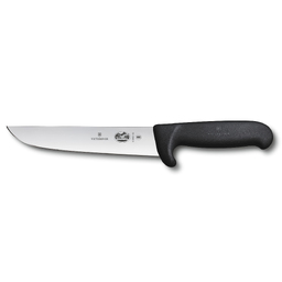 Нож мясника / нож для забоя VICTORINOX Fibrox с лезвием 18 см и безопасной рукоятью