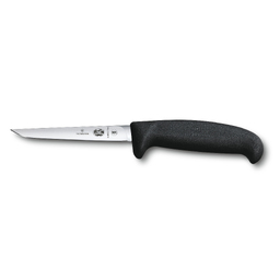 Нож для птицы VICTORINOX Fibrox с лезвием 11 см и рукоятью среднего размера, чёрный