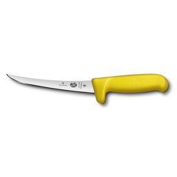 Нож обвалочный VICTORINOX Fibrox, супергибкое лезвие 15 см, жёлтый
