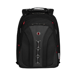 Рюкзак WENGER Legacy 16'', черный/серый, полиэстер/ПВХ, 35 x 25 x 45 см, 24 л