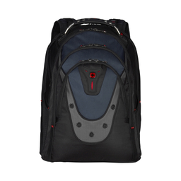 Рюкзак WENGER Ibex 17", черный/синий, полиэстер/ПВХ, 37 x 26 x 47 см, 23 л