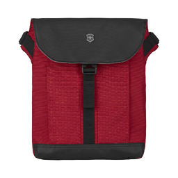 Сумка наплечная VICTORINOX Altmont Original Flapover Digital Bag, красная, нейлон, 26x10x30 см, 7 л