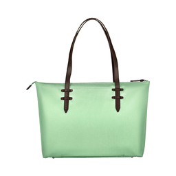 Сумка VICTORINOX Victoria Deluxe Business Tote, мятная, нейлон/кожа/микрозамша, 47x15x31 см, 16 л