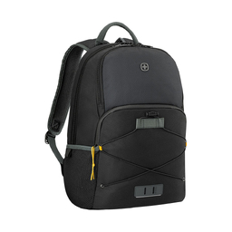 Рюкзак WENGER Trayl 15.6", чёрный, переработанный ПЭТ, 34 x 20 x 45 см, 22 л.