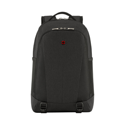 Рюкзак WENGER Oryson 16", чёрный, переработанный ПЭТ/Полиэстер, 32х45х19 см, 25 л.