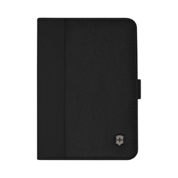 Обложка для паспорта VICTORINOX Travel Essentials, с защитой от сканирования RFID, чёрная, полиэстер, 11x1x15 см