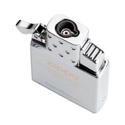Газовый вставной блок для широкой зажигалки Zippo, одинарное турбо пламя, нержавеющая сталь