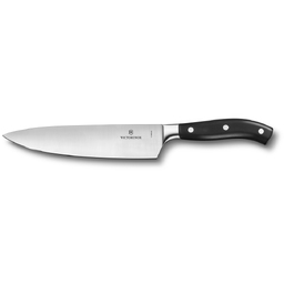 Нож шеф-повара VICTORINOX Grand Maître, кованый, 20 см, чёрный