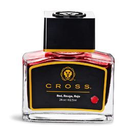 Флакон с чернилами Cross для перьевой ручки, красный, 62,5 мл