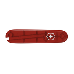 Передняя накладка для ножей VICTORINOX 84 мм, пластиковая, полупрозрачная красная