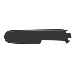 Задняя накладка для ножей VICTORINOX 91 мм, пластиковая, чёрная