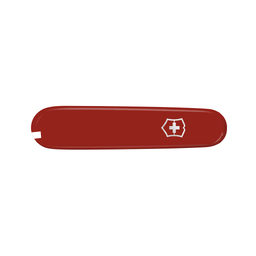 Передняя накладка для ножей VICTORINOX 91 мм, пластиковая, красная