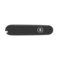 Передняя накладка для ножей VICTORINOX 91 мм, пластиковая, чёрная