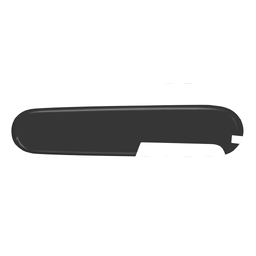 Задняя накладка для ножей VICTORINOX 91 мм, пластиковая, чёрная
