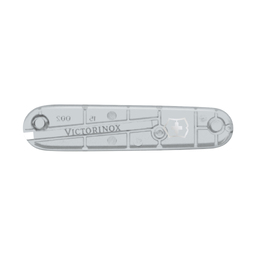 Передняя накладка для ножей VICTORINOX 91 мм, пластиковая, полупрозрачная серебристая