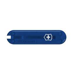 Передняя накладка для ножей VICTORINOX 58 мм, пластиковая, полупрозрачная синяя
