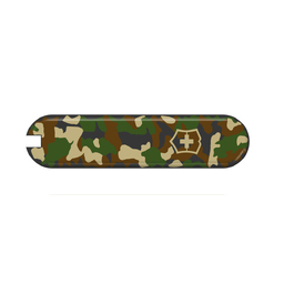 Передняя накладка для ножей VICTORINOX Classic SD (0.6223.94) 58 мм, пластиковая, зелёный камуфляж