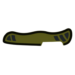 Задняя накладка для ножей VICTORINOX Swiss Soldier's Knife 08 111 мм, нейлоновая, зелёно-чёрная