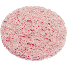 Спонж Dewal Beauty для снятия макияжа, розовый, 60 x 60 x 8 мм, 3 шт