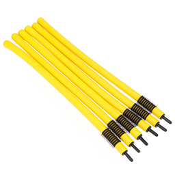 Бигуди-бумеранги Dewal Beauty d10ммx240мм(6шт) желтые