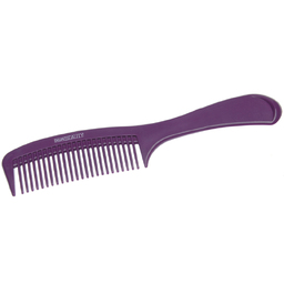 Расческа Dewal Beauty с ручкой, фиолетовая 22,0 см