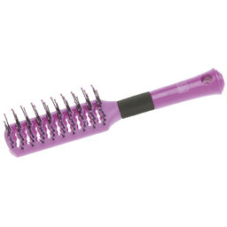 Расческа Dewal Beauty серия "Индиго" продувная с пластиковым штифтом, прямоугольная