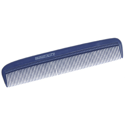 Расческа Dewal Beauty карманная, синяя 12,4 см