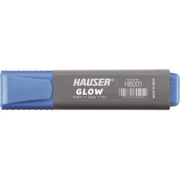Текстовыделитель Hauser Glow, цвет синий