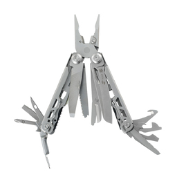 Мультитул Stinger, 110 х 22 мм, 22 функции, сталь, серебристый, в картонной коробке, в комплекте нейлоновый чехол